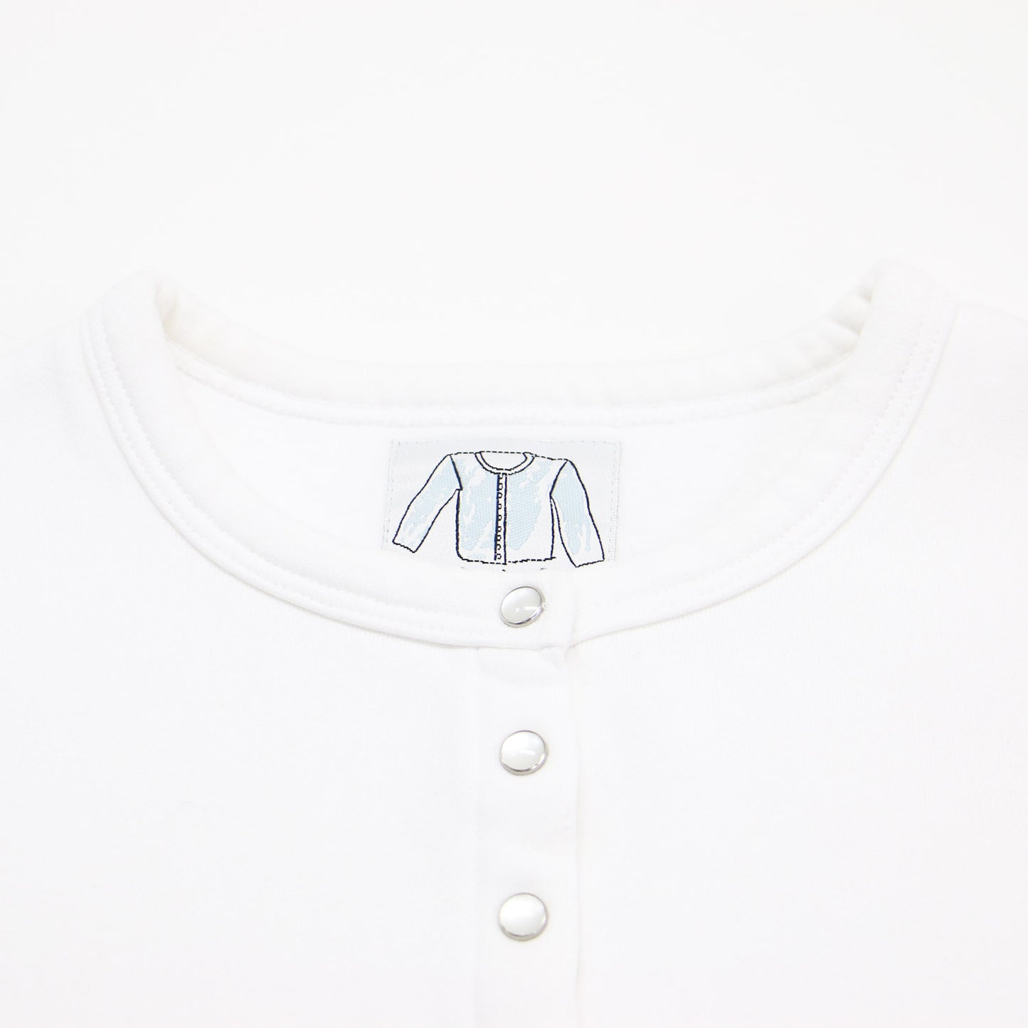 カーディガン プレッション / M001 CARDIGAN 長袖 クルーネック スナップボタン 裏起毛