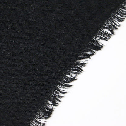 フラワープリント ストール / 大判 花柄 フリンジ ウール