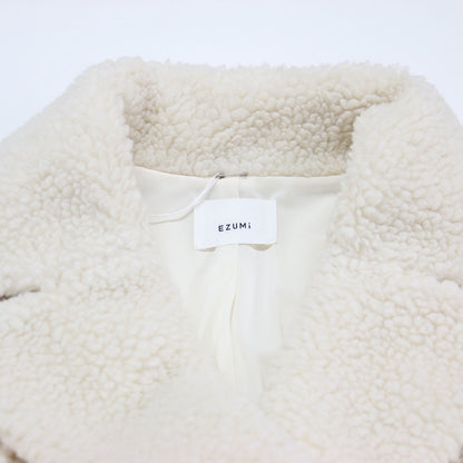 ボア ロング ジレ / ベスト テーラード Aライン