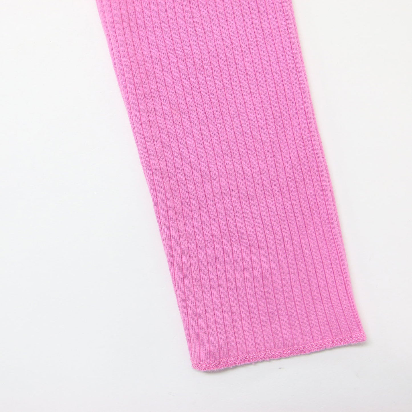 ハイネック リブ ロングスリーブ カットソー / HIGH NECK RIB ロンT 長袖 コットン