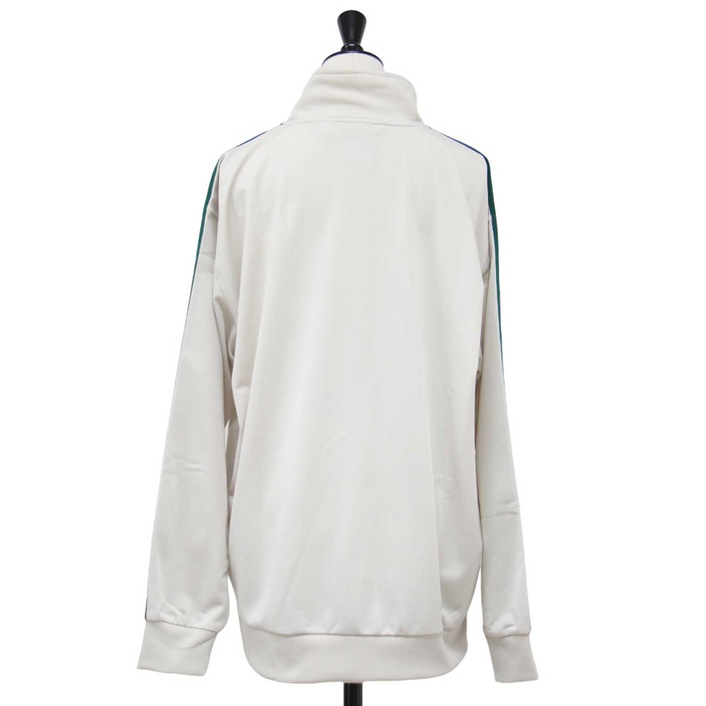 トラックジャケット JD5266 / ジャージ スリーストライプス トレフォイル ジップアップ Bliss Collegiate Green 定番