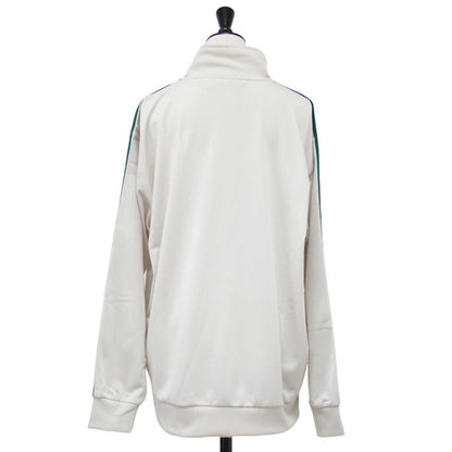 トラックジャケット JD5266 / ジャージ スリーストライプス トレフォイル ジップアップ Bliss Collegiate Green 定番