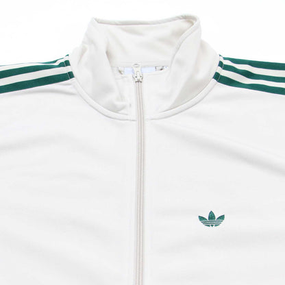 トラックジャケット JD5266 / ジャージ スリーストライプス トレフォイル ジップアップ Bliss Collegiate Green 定番