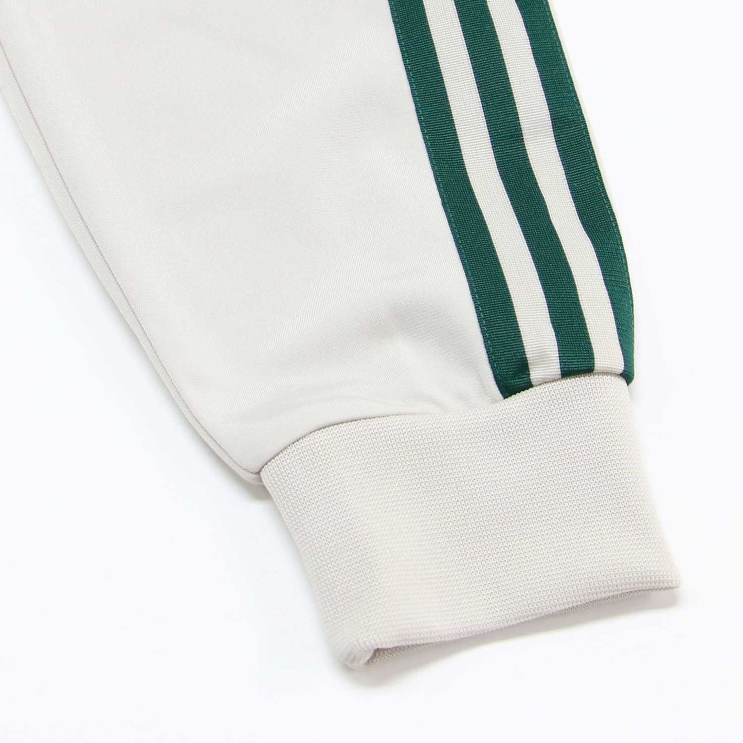 トラックジャケット JD5266 / ジャージ スリーストライプス トレフォイル ジップアップ Bliss Collegiate Green 定番