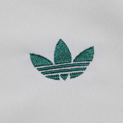 トラックジャケット JD5266 / ジャージ スリーストライプス トレフォイル ジップアップ Bliss Collegiate Green 定番