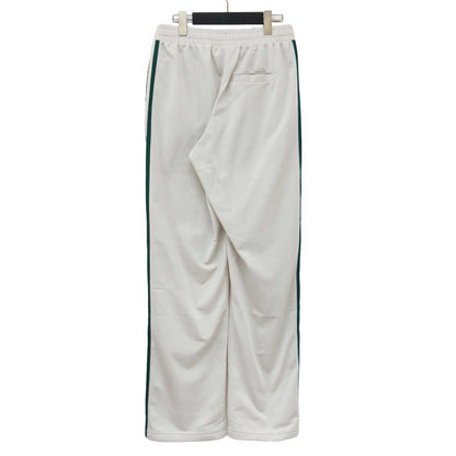 トラックパンツ JD5262 / ジャージ スリーストライプス トレフォイル ウエストゴム ドローコード Bliss Collegiate Green 定番