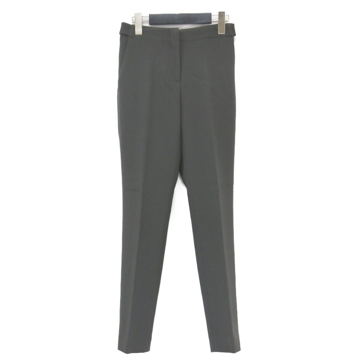 22秋冬 2WAYストレッチ スリム テーパード パンツ / Bistretch Double 3 Padra Gz アンクル丈 センタープレス サイドボタン タブ