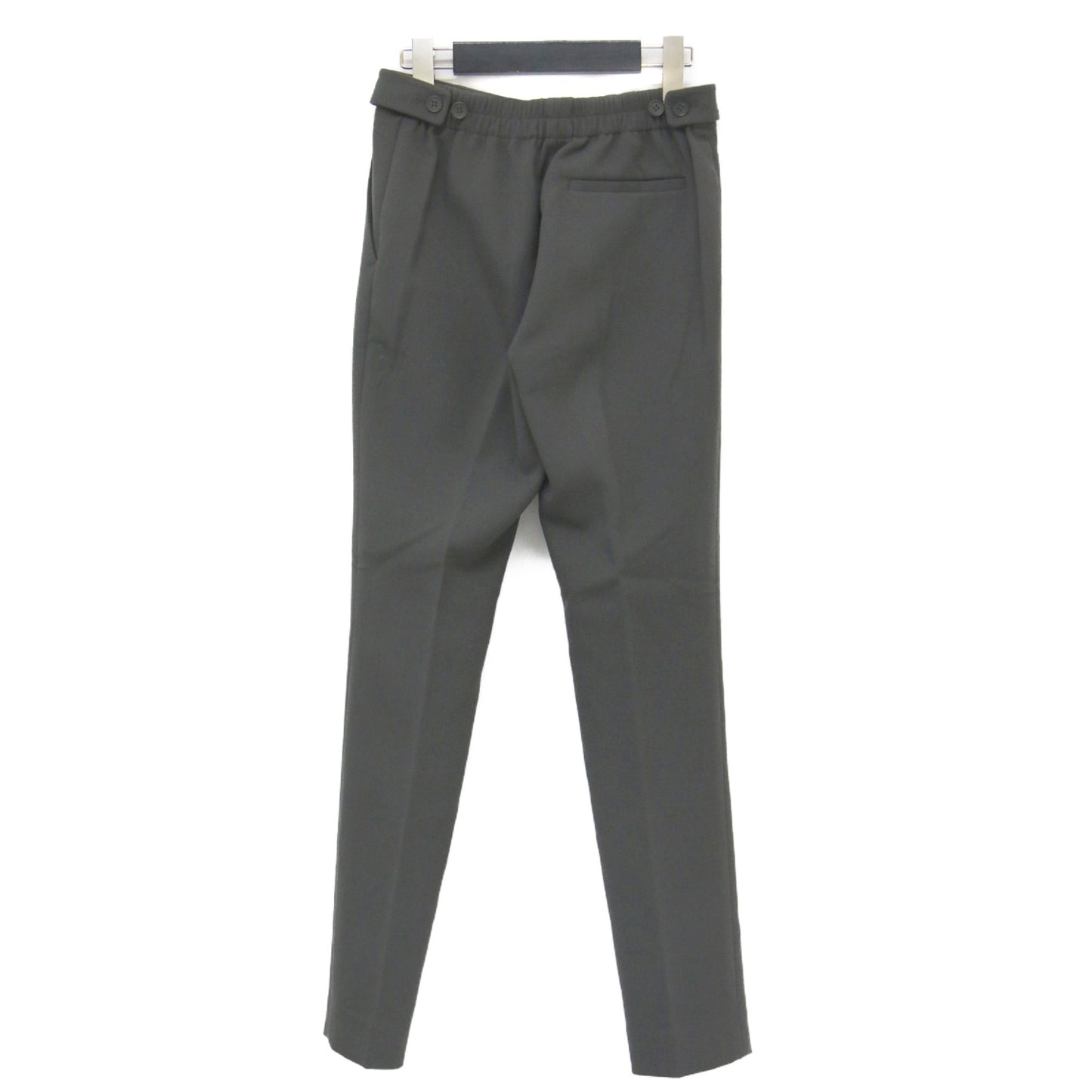 22秋冬 2WAYストレッチ スリム テーパード パンツ / Bistretch Double 3 Padra Gz アンクル丈 センタープレス サイドボタン タブ