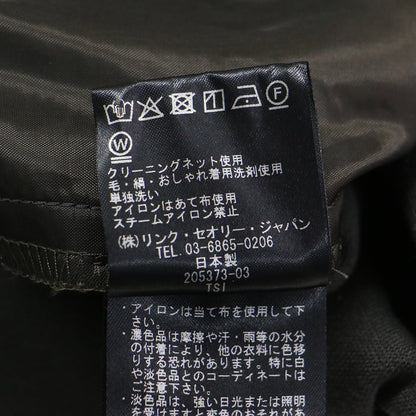 22秋冬 2WAYストレッチ スリム テーパード パンツ / Bistretch Double 3 Padra Gz アンクル丈 センタープレス サイドボタン タブ