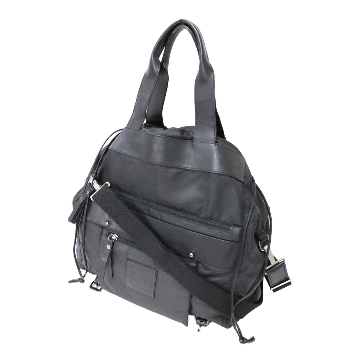 CHANEL (シャネル) スポーツライン 2WAY ナイロン トートバッグ