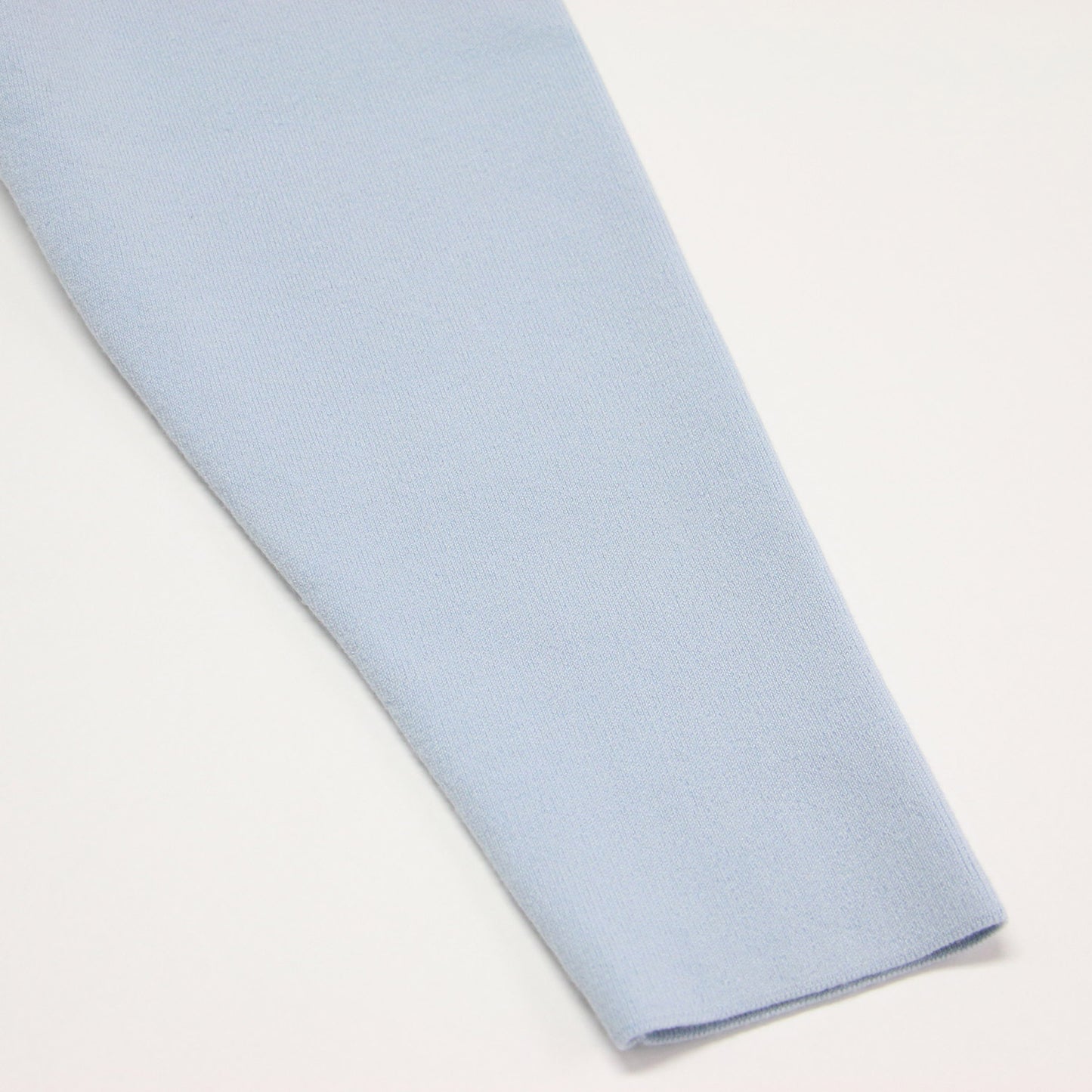 24秋冬 モックネック クロップド プルオーバー / RAVEL/MAURICE ニット 長袖 ストレッチ ウール