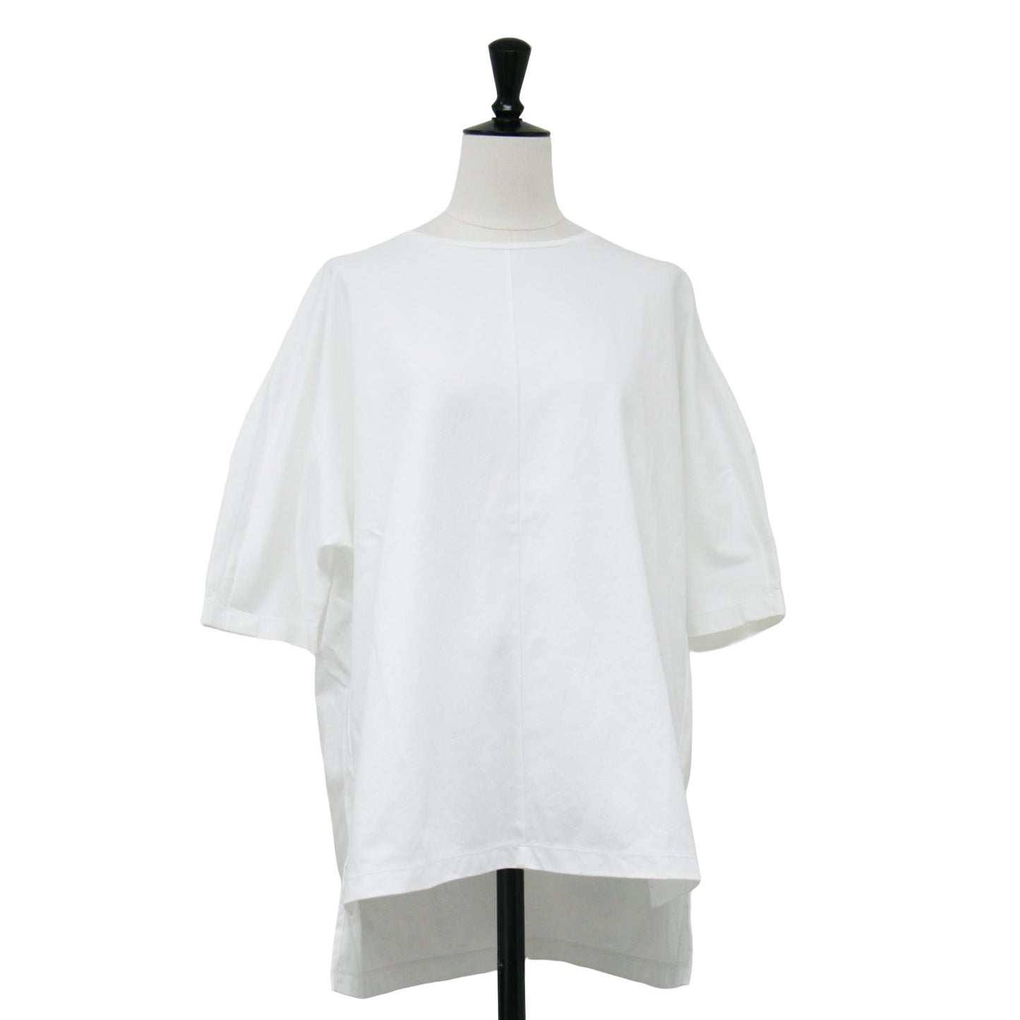 コットン ドルマンスリーブ 半袖 Tシャツ / クルーネック カットソー