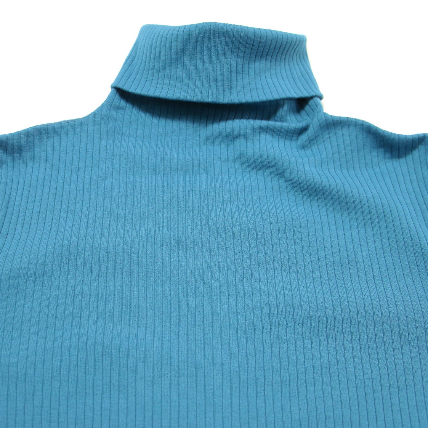 24春夏 ハイネック リブ カットソー / HIGHNECK RIB 長袖 Tシャツ トップス タートルネック コットン