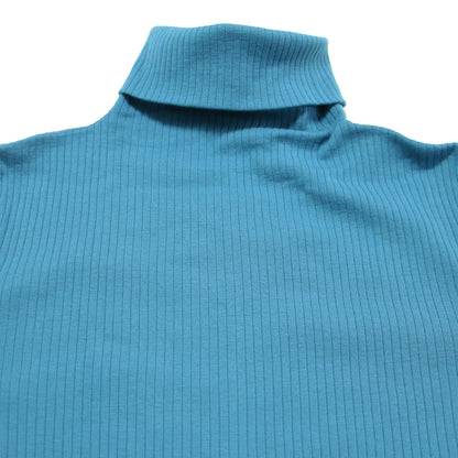 24春夏 ハイネック リブ カットソー / HIGHNECK RIB 長袖 Tシャツ トップス タートルネック コットン