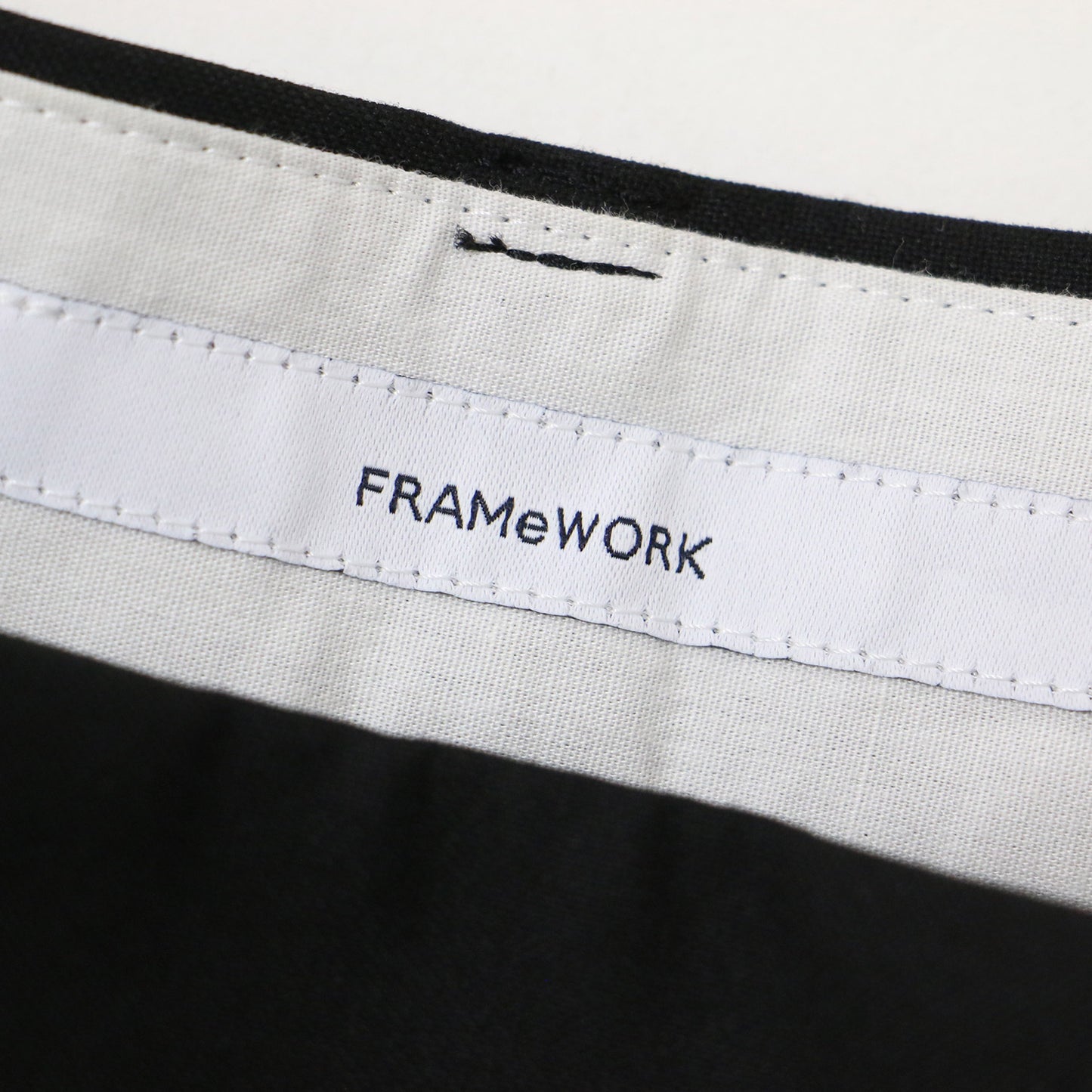 CARREMAN フレア パンツ / スラックス トラウザーズ スリット センタープレス ストレッチ