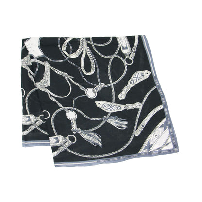 24春夏 Stole ネイティブビット ストール / 大判 コットン シルク 120x120cm