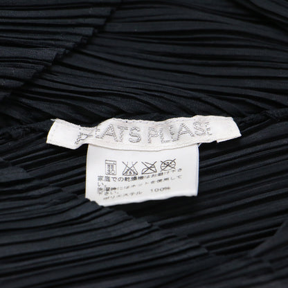 リーフ 斜めプリーツ トップス PP53-JK711 / ブラウス ノースリーブ 葉っぱ 変型