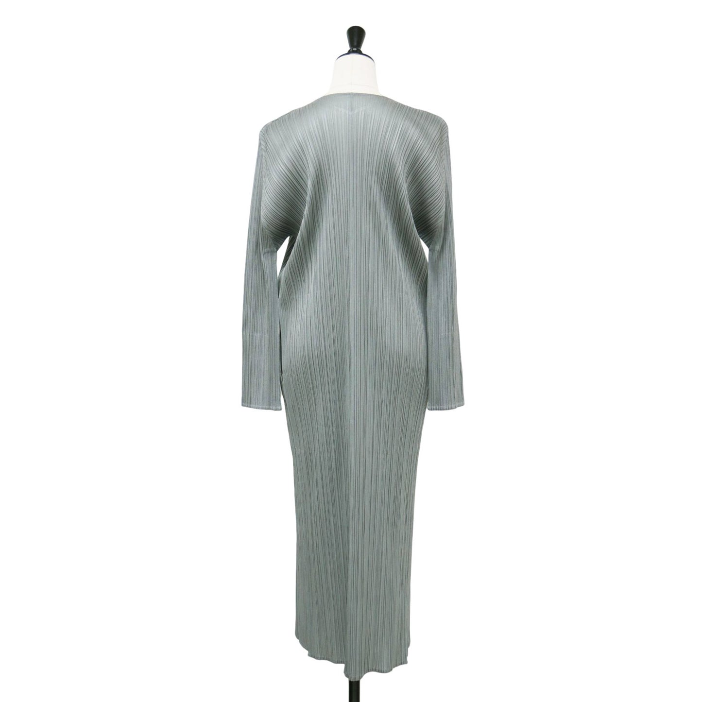 プリーツ ロング カーディガン PP55-JA102 / ボタンレス