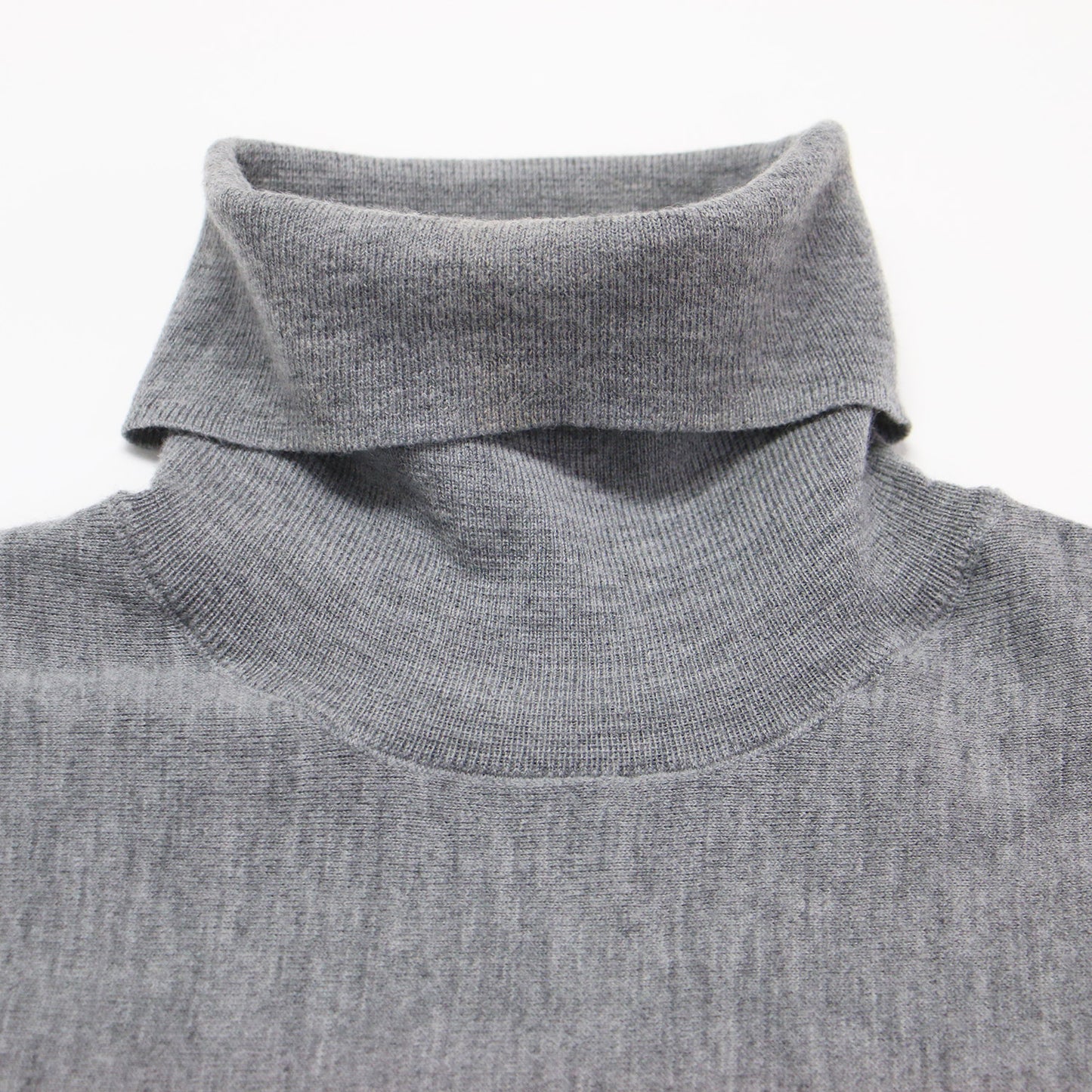 22秋冬 タートルネック ボリューム ニット / Turtleneck Volume Knit 長袖 ドロップショルダー ワイドシルエット ウール