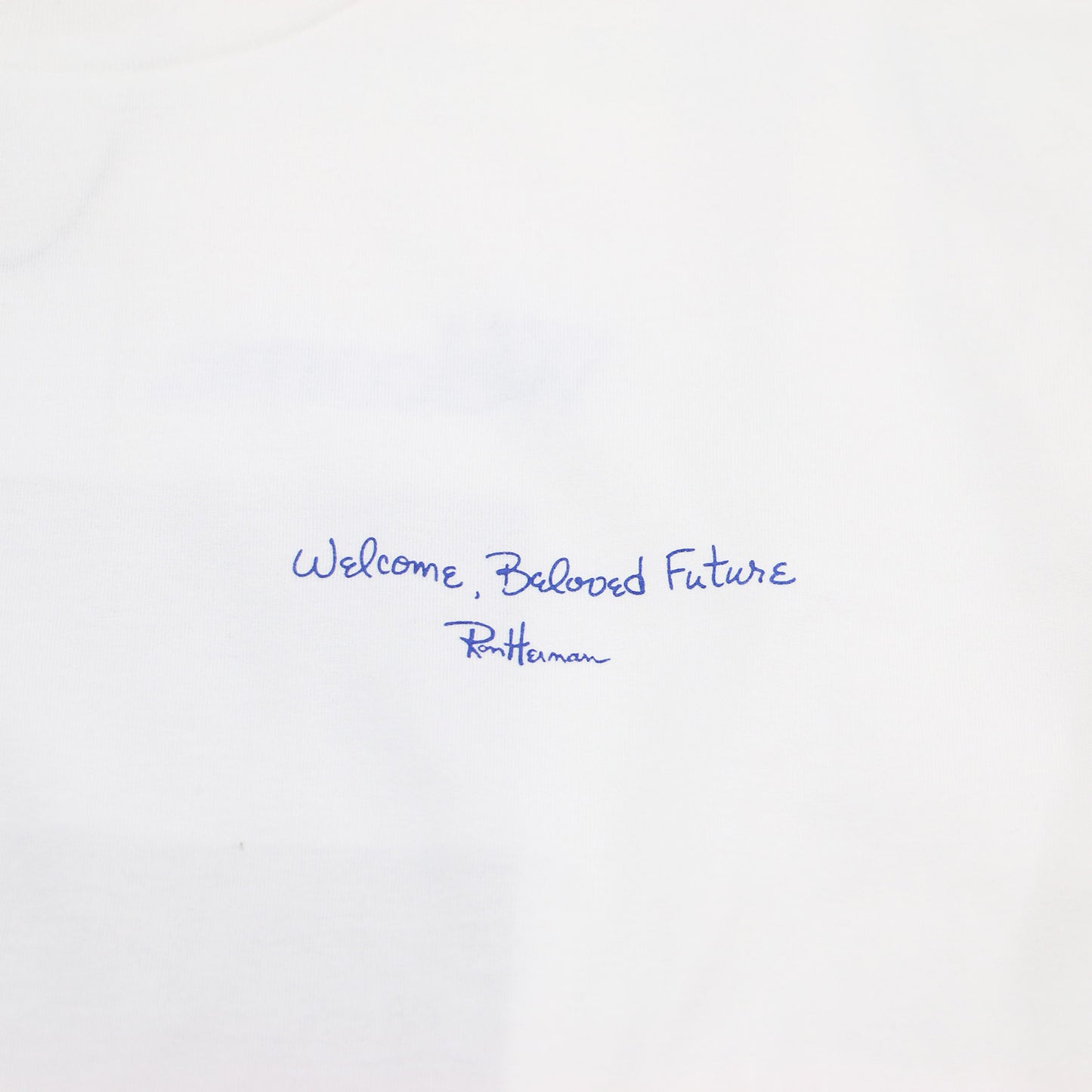 24秋冬 Welcome Beloved Future プリント ショートスリーブ Tシャツ / カットソー 半袖 クルーネック ロゴ コットン 15周年記念限定