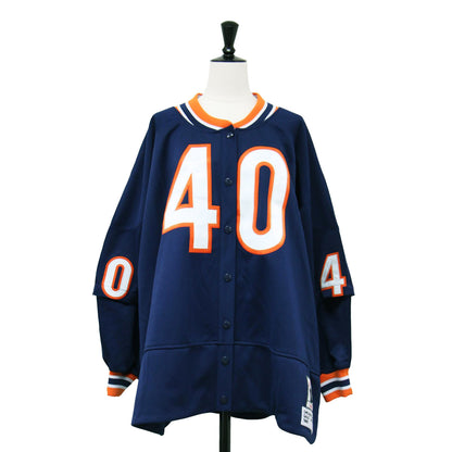 × RHC 25春夏 フットボール ジャージー ジャケット / Circa Make Jersey Award Jacket 2WAY リメイク