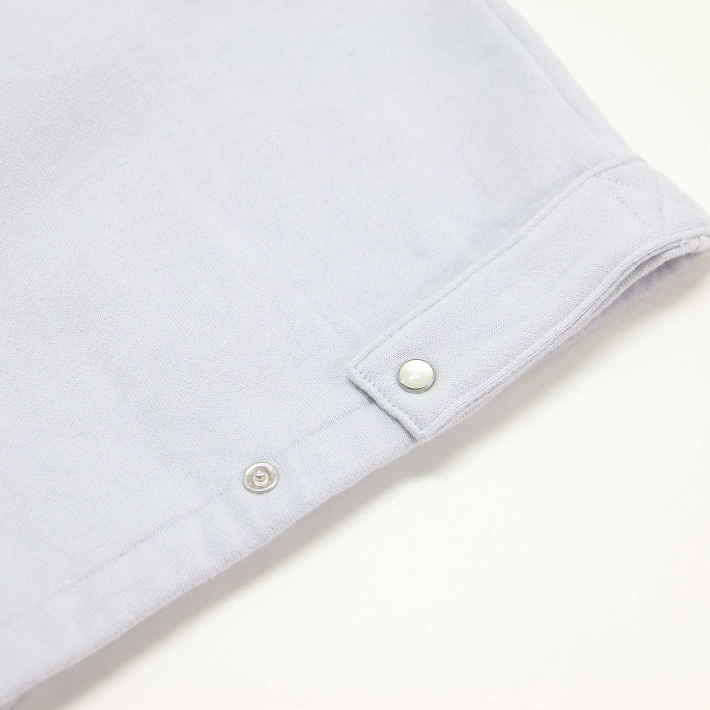 M001 CARDIGAN カーディガン プレッション / 長袖 クルーネック ドットボタン 裏起毛 コットン 定番