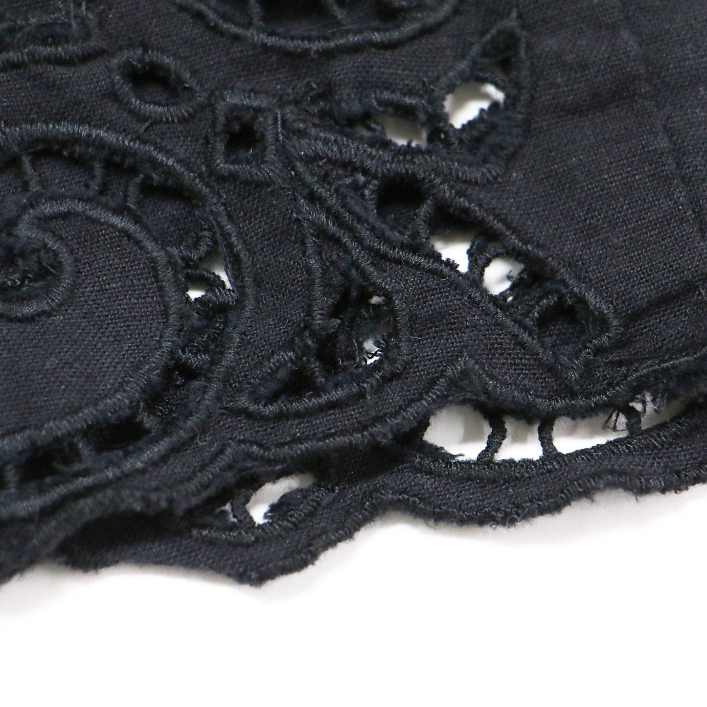 24春夏 リネン コットン エンブロイダリー キャミ ドレス / ワンピース ロング丈 刺繍 ギャザー フレア