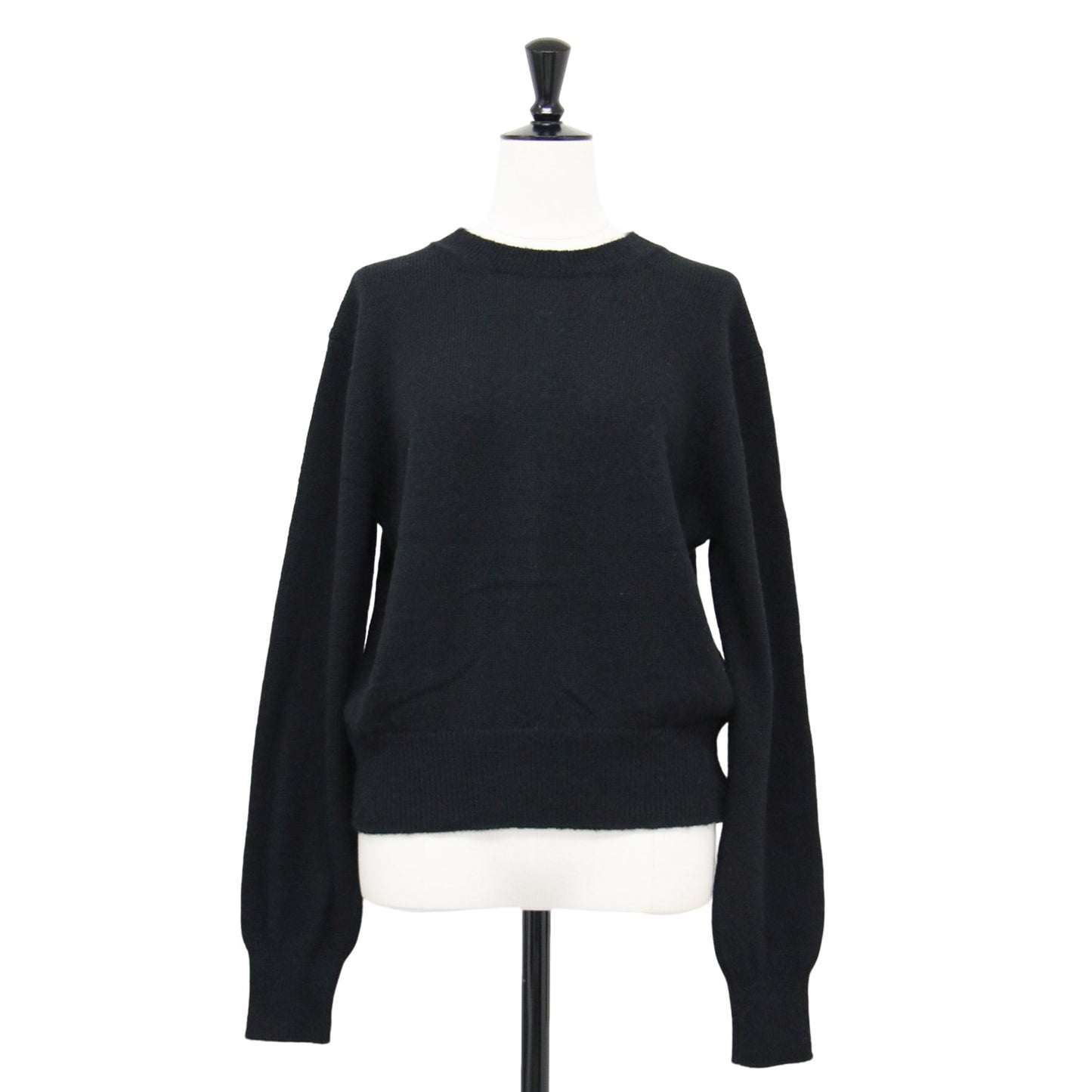 23秋冬 アルパカ 2WAY ニット / Alpaca Open Back カーディガン 長袖 クルーネック コンパクト