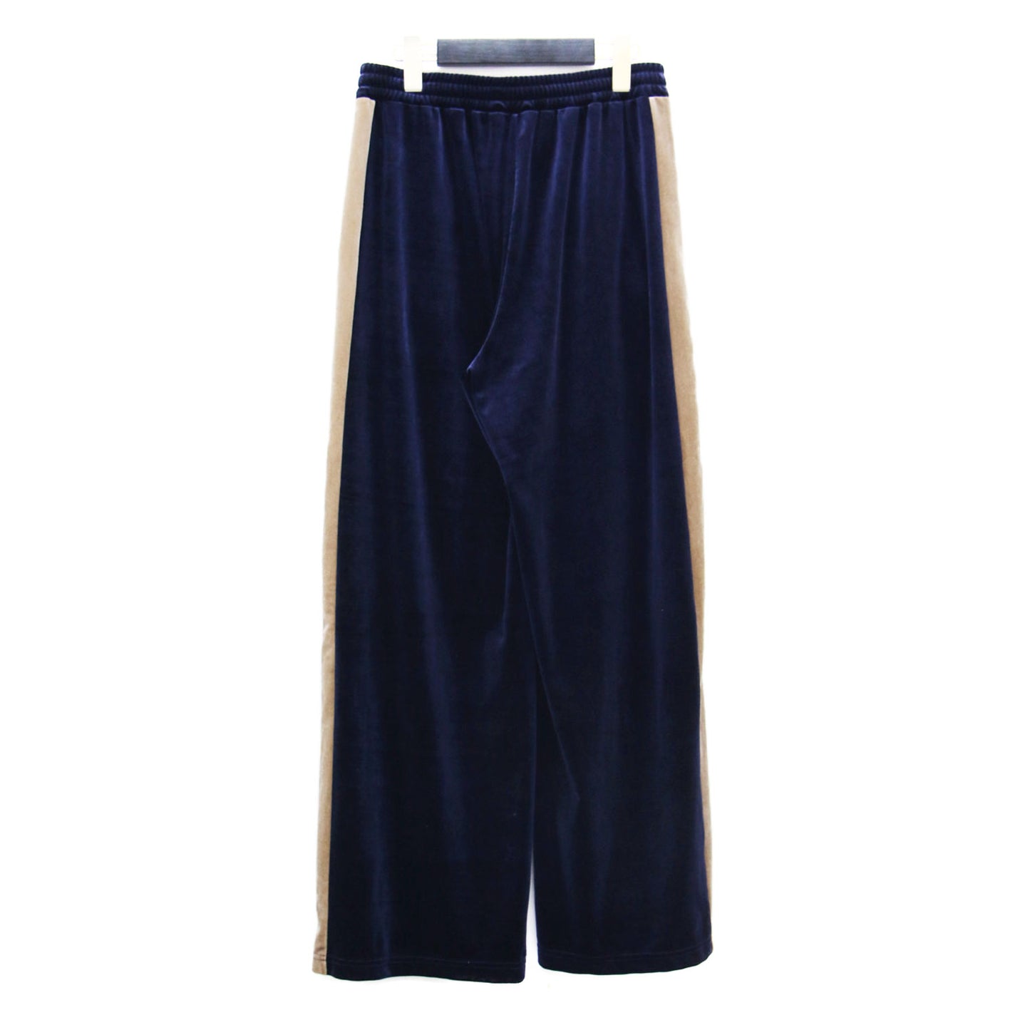 24秋冬 ベロア トラックパンツ / イージーパンツ ウエストゴム セミワイド