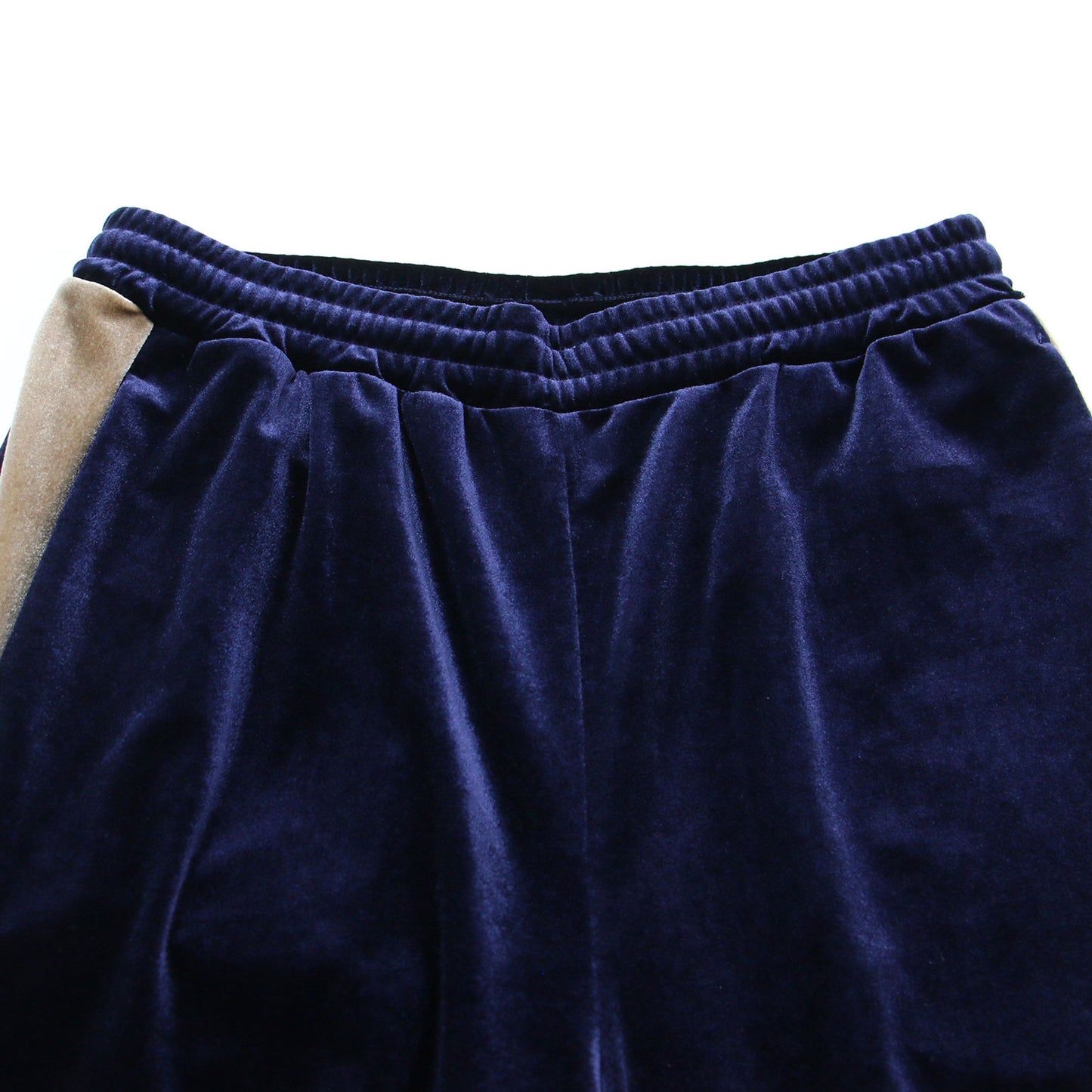 24秋冬 ベロア トラックパンツ / イージーパンツ ウエストゴム セミワイド