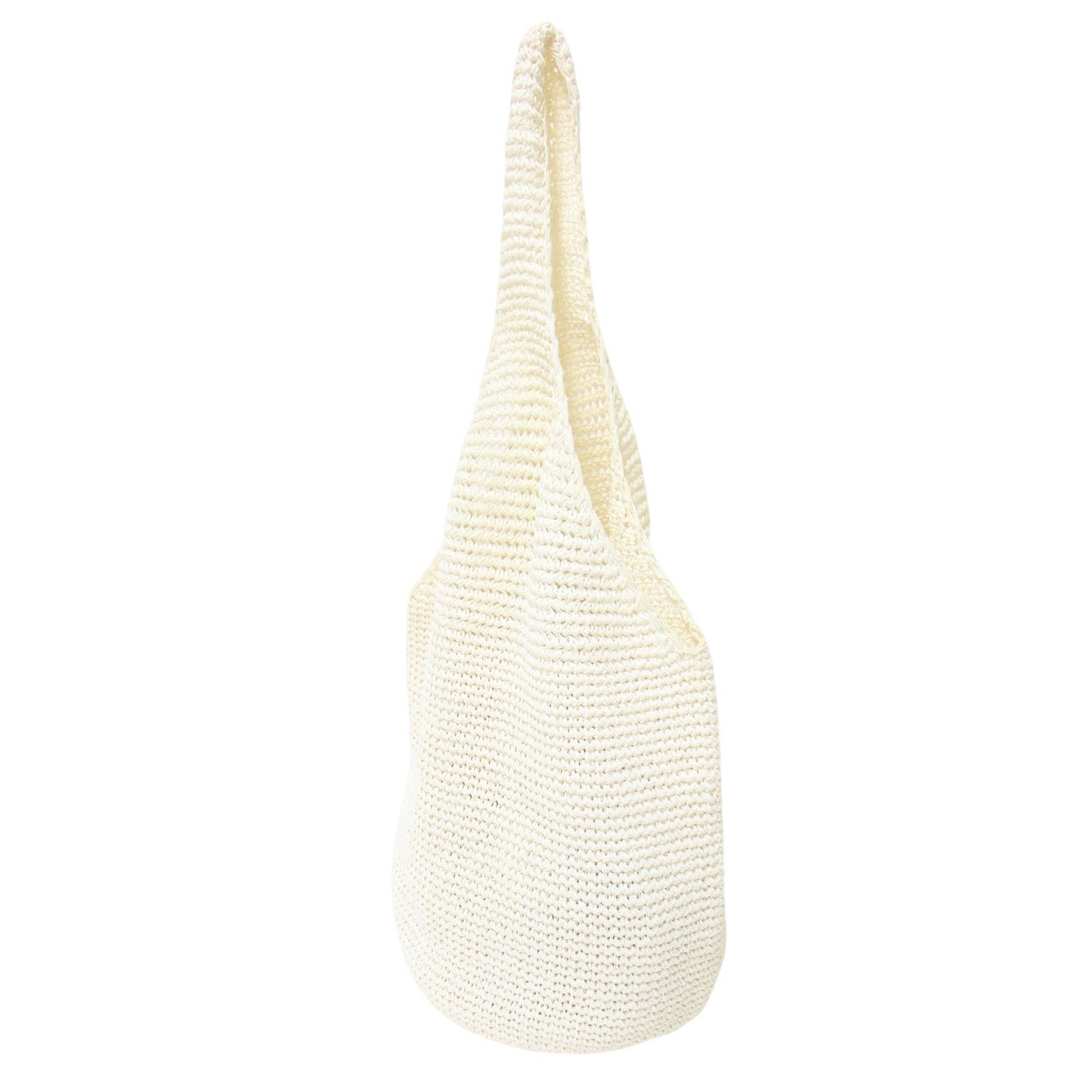 ペーパーヤーン ショルダーバッグ / PAPER YARN SHOULDER L メッシュ 編み込み