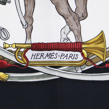 カレ90 海ト騎兵隊 シルク スカーフ / MARINE ET CAVALERIE 大判