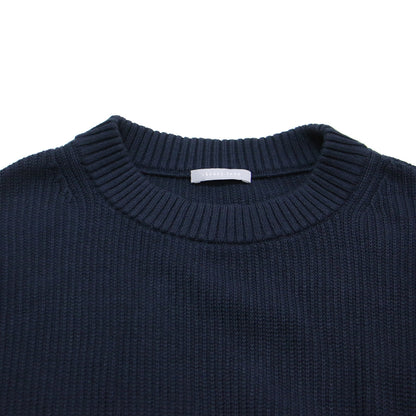 24春夏 ショート丈 ニット プルオーバー / Last Word Bouquet フレンチスリーブ テープヤーン コットン