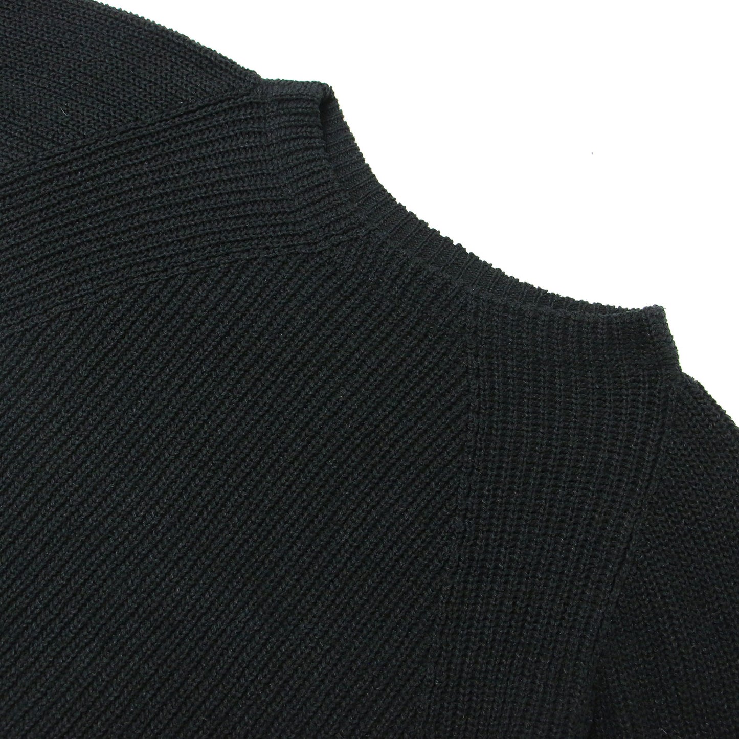Lily Linen アゼ プルオーバー / ニット 長袖 畔編み ボートネック シルク リネン