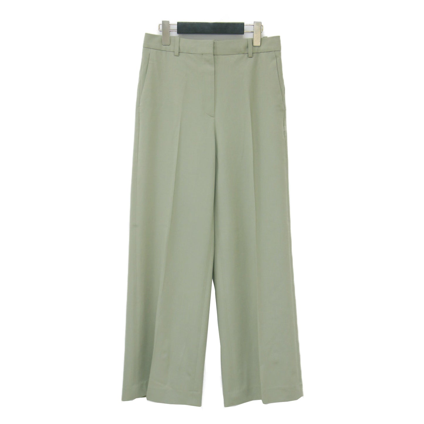 センタープレス ワイド パンツ / TRACEABLE WOOL RELAXED TROUSER トラウザーズ スラックス ストレッチ ウール