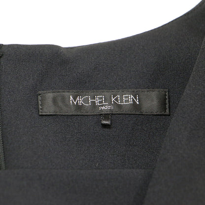 24春夏 ストレートシルエット コンビネゾン / サロペット オールインワン 2WAY Vネック ポンチ素材 ストレッチ