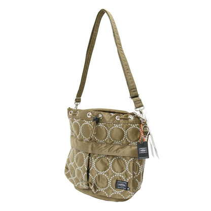 × mina perhonen 24春夏 tambourine 2WAY TOOL BAG / 巾着型 ハンドバッグ 刺繍 斜め掛け