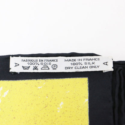 カレ90 シルク スカーフ 東洋の石と西洋の石細工 / PIEPRES d ORIENT et d OCCIDENT 大判 正方形