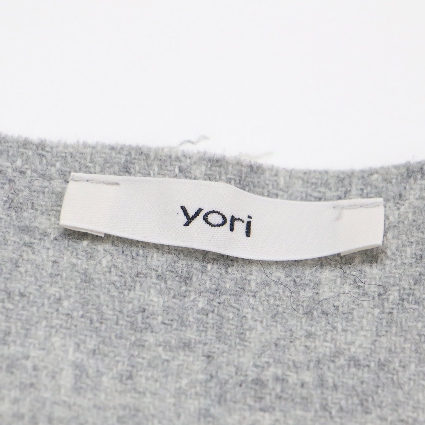 22秋冬 チェック ロングジレ / ベスト オーバーサイズ ボクシー スリット シルバー スナップボタン