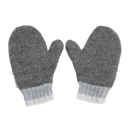 ニット ミトン / thoroughbred 手袋 ウール