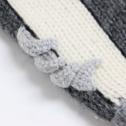 ニット ミトン / thoroughbred 手袋 ウール