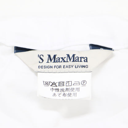 ノースリーブ ブラウス / クルーネック タック スリット