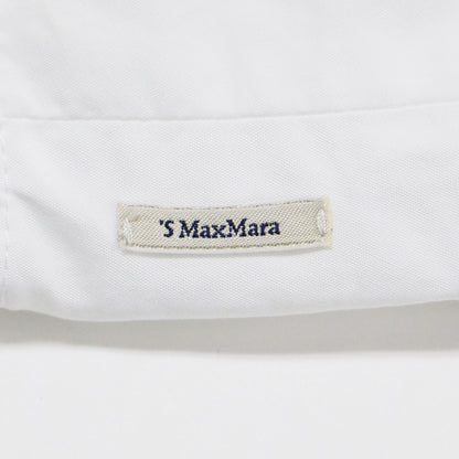 ノースリーブ ブラウス / クルーネック タック スリット