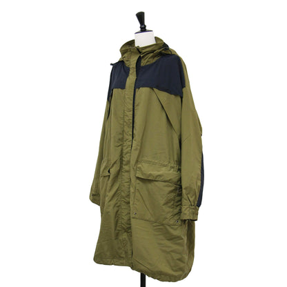 ナイロン オーバーコート / NYLON OVER COAT WTW21005S マウンテンパーカー ロング丈 長袖 撥水加工