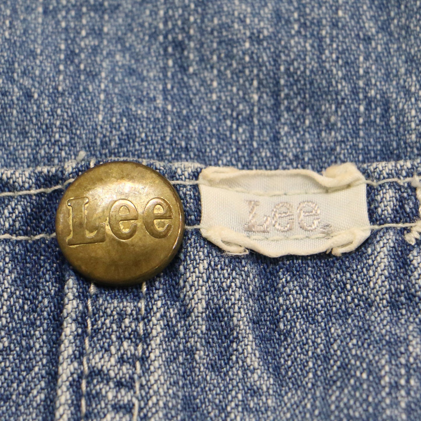 デニム オーバーオール / サロペット パンツ ストレート ペイント加工 コットン