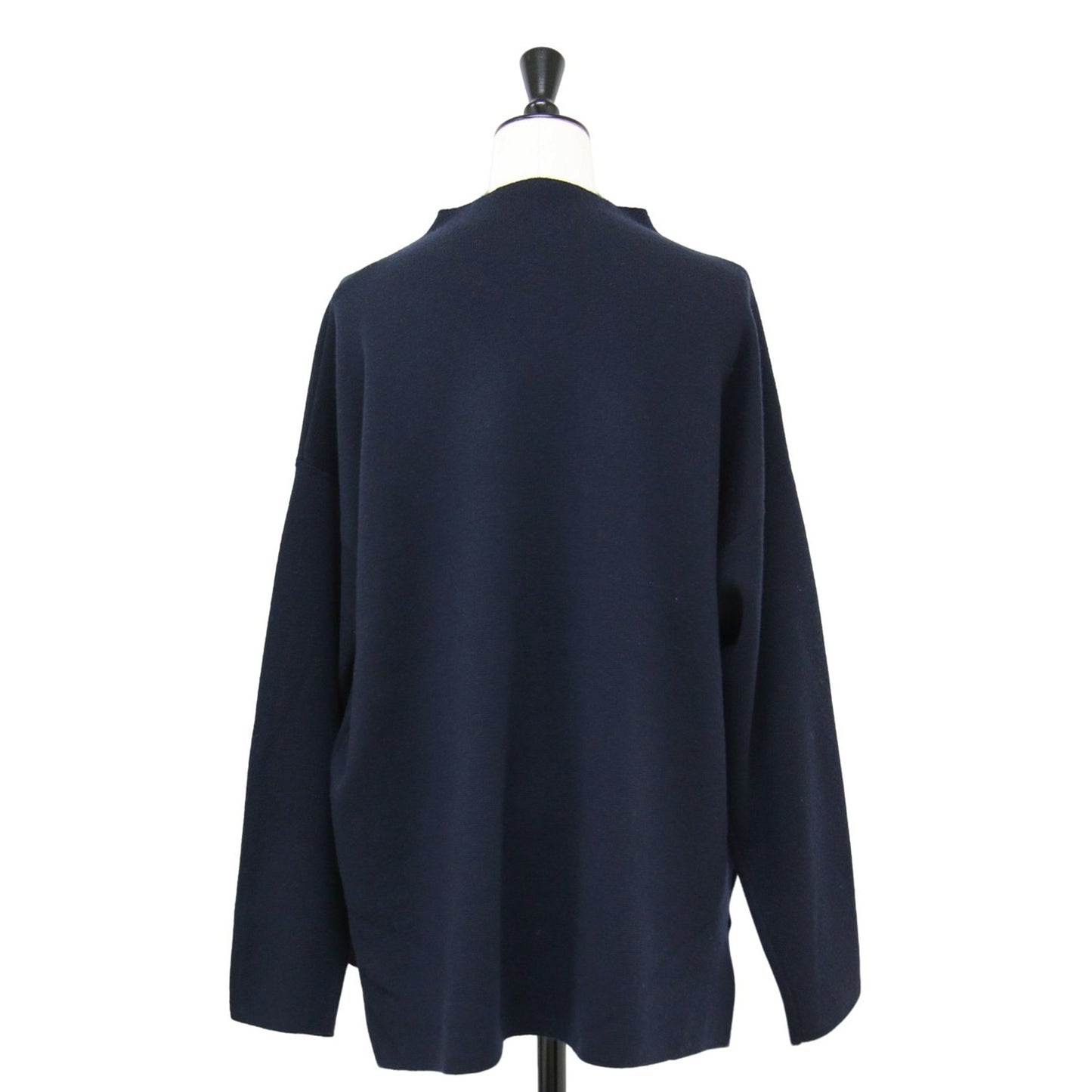 24秋冬 ミラノリブ ハイネック プルオーバー / ニット 長袖 オーバーサイズ ハイゲージ