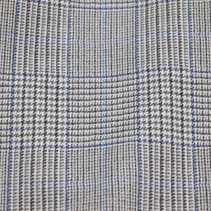 24秋冬 チェック プリント ワンタック パンツ / ワイドパンツ フルレングス ストレート