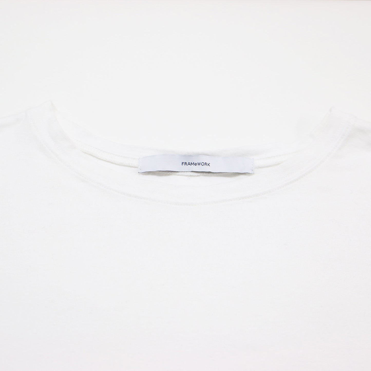 コットン 天竺 ラウンドヘム Tシャツ / カットソー ロンT 長袖 コットン 定番