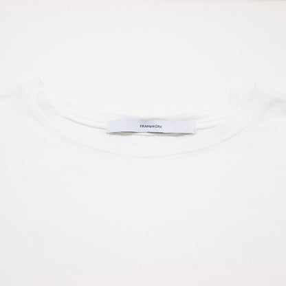 コットン 天竺 ラウンドヘム Tシャツ / カットソー ロンT 長袖 コットン 定番