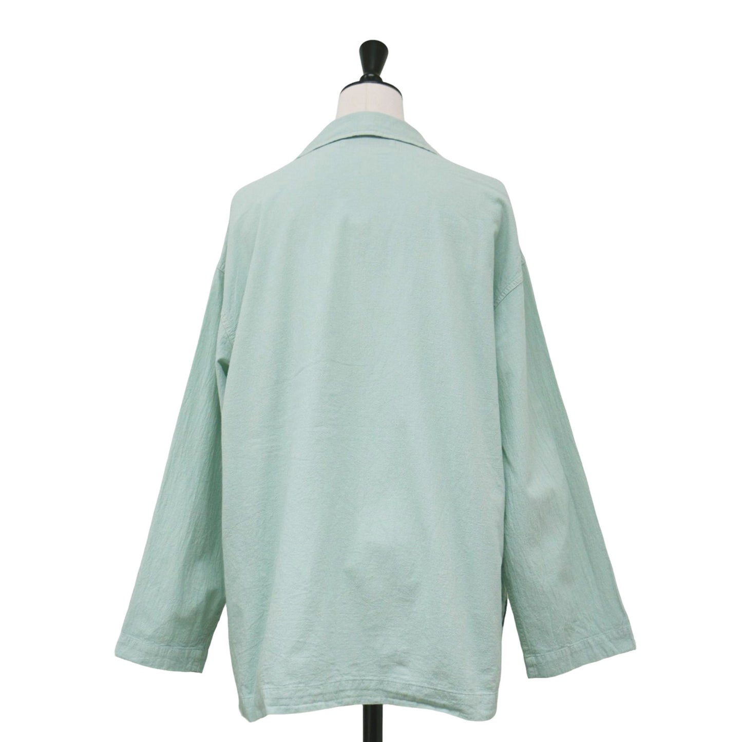 24春夏 ツイル シャツ ジャケット / TWILL SHIRTS JACKET 襟付き 長袖 コットン